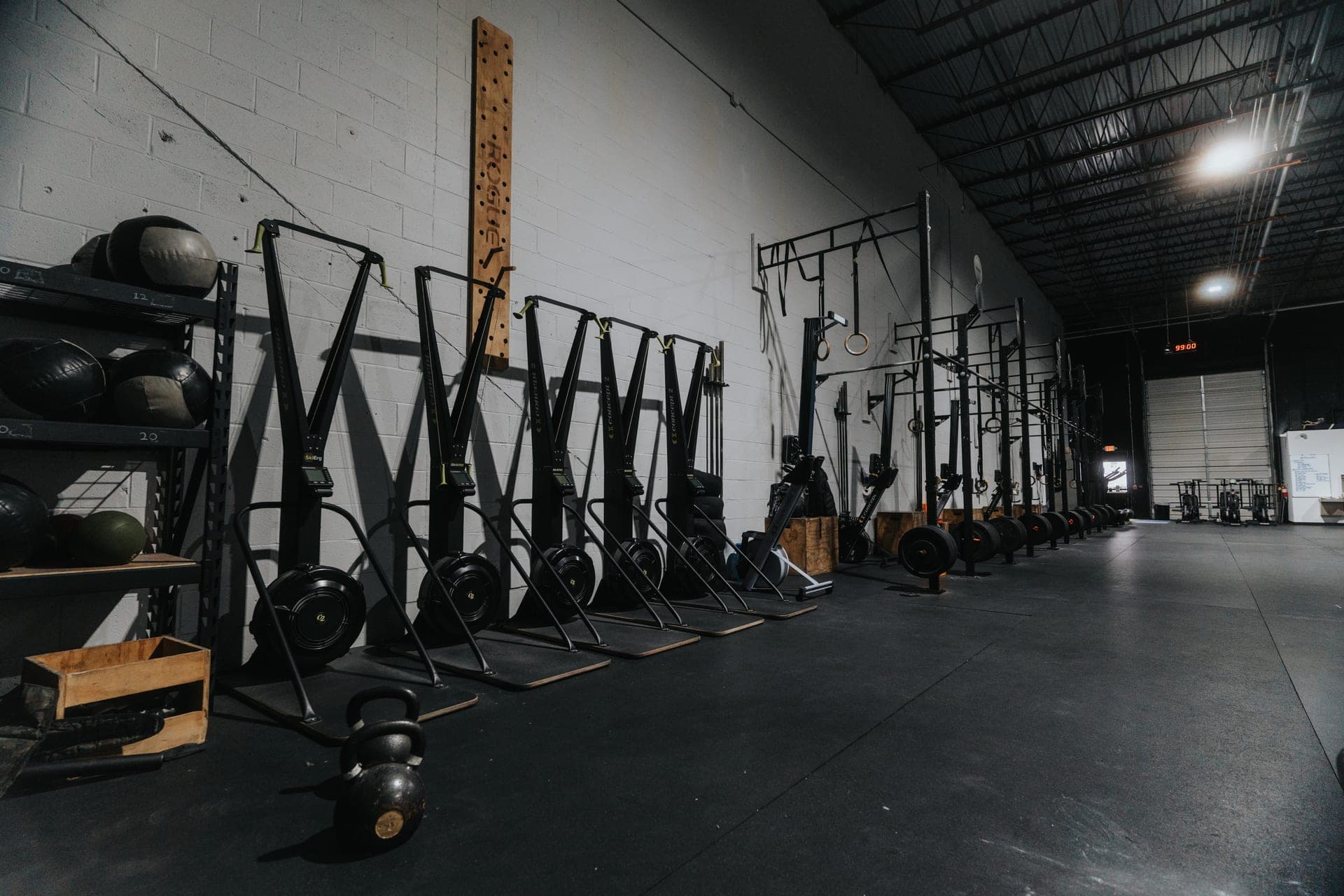 F13 Performance Center ski ergs and conditioning equipment