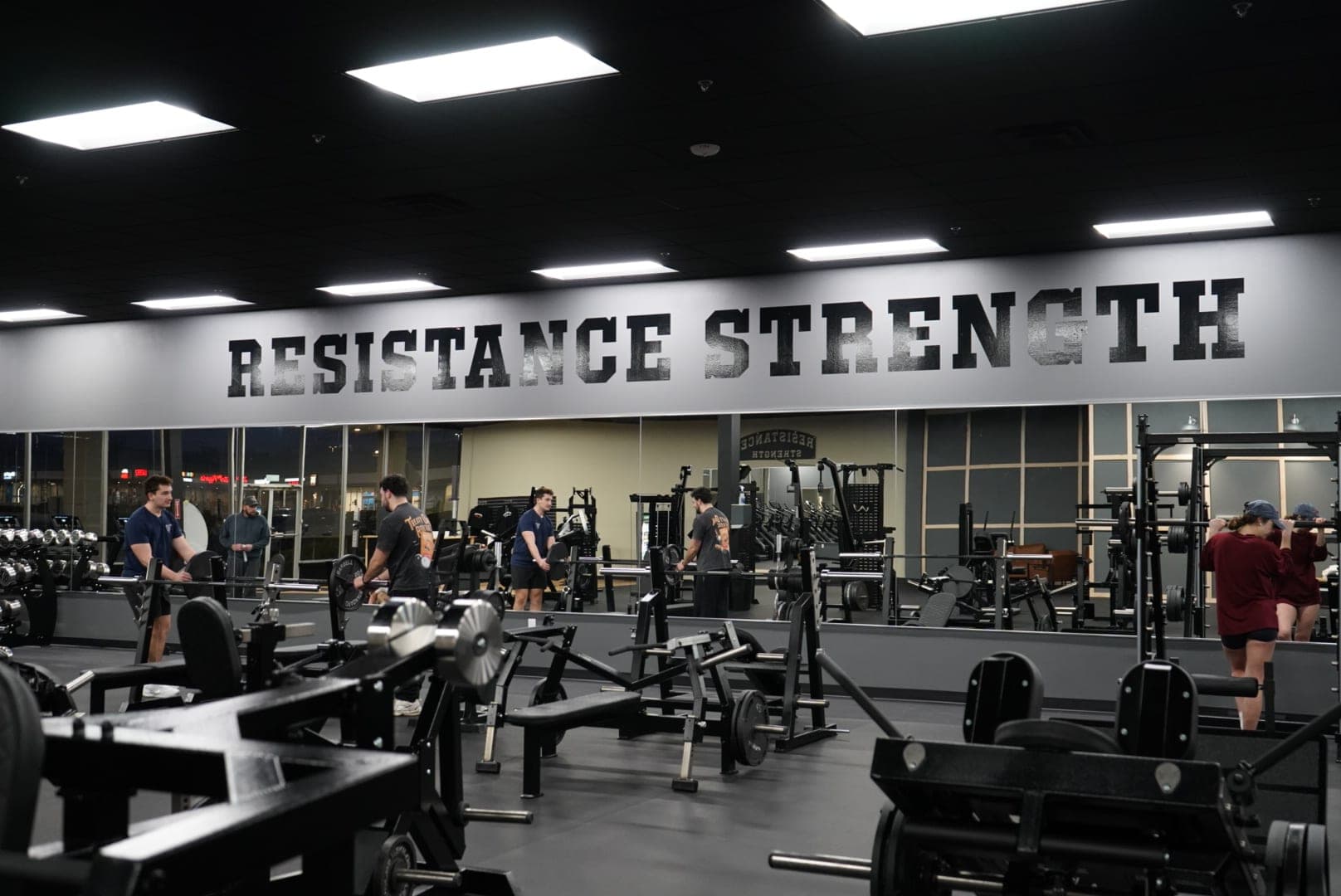 Resistance Strength 24/7 gym floor in Allentown PA