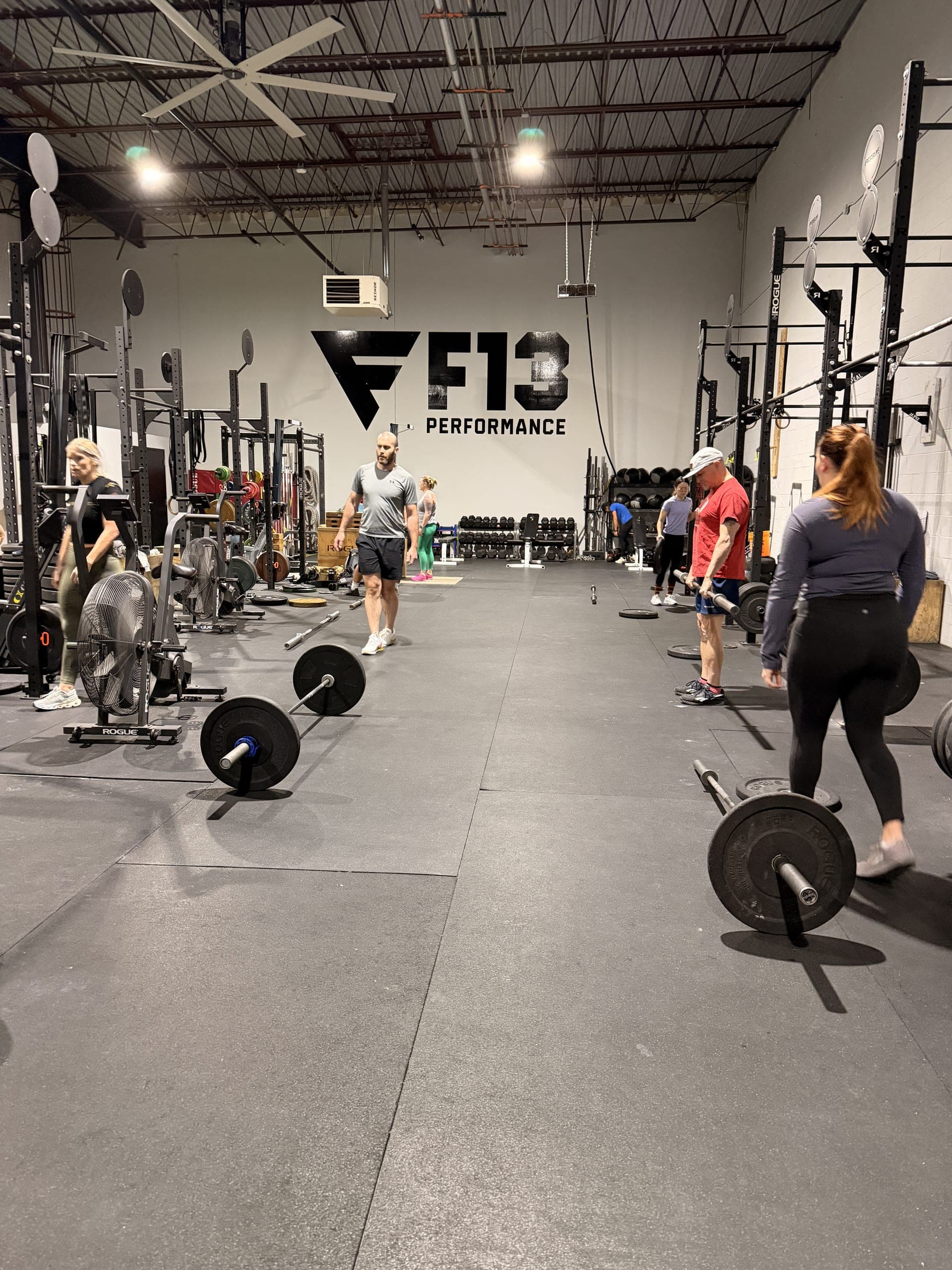 F13 Performance members training together in Allentown PA